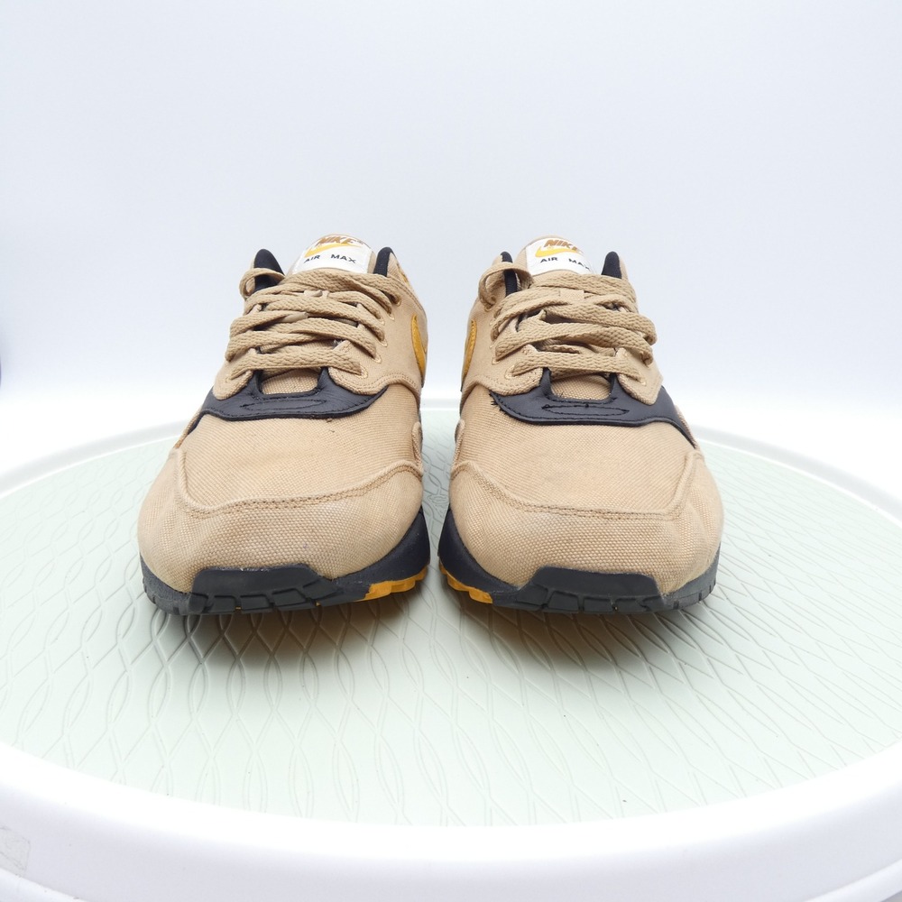 Nike Air Max 1 Premium Elemental Gold Mineral Yellow 875844-700 Mens 10 - Picture 2 of 11